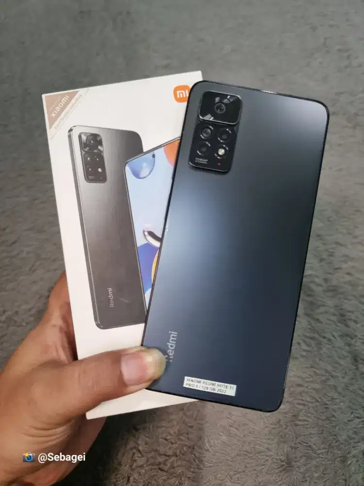 Redmi Note 11 Pro 4G Ram 16GB 8+8/128GB Murah Siap Pake (Lok Cicaheum)