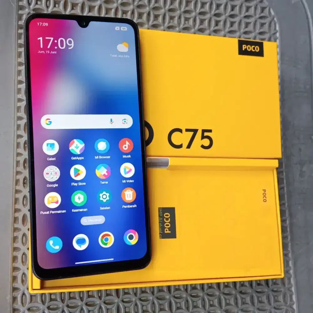 POCO PHONE C75 lengkap