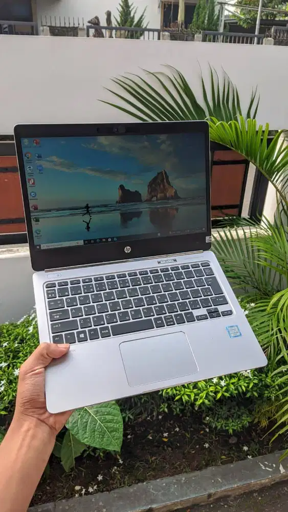HP EliteBook Folio G1 Ultrabook Ringan SSD 256GB Bergaransi