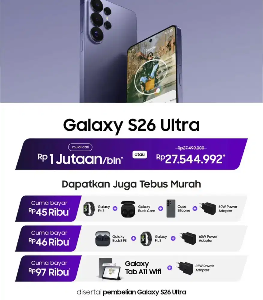 SAMSUNG GALAXY S26 PROMO