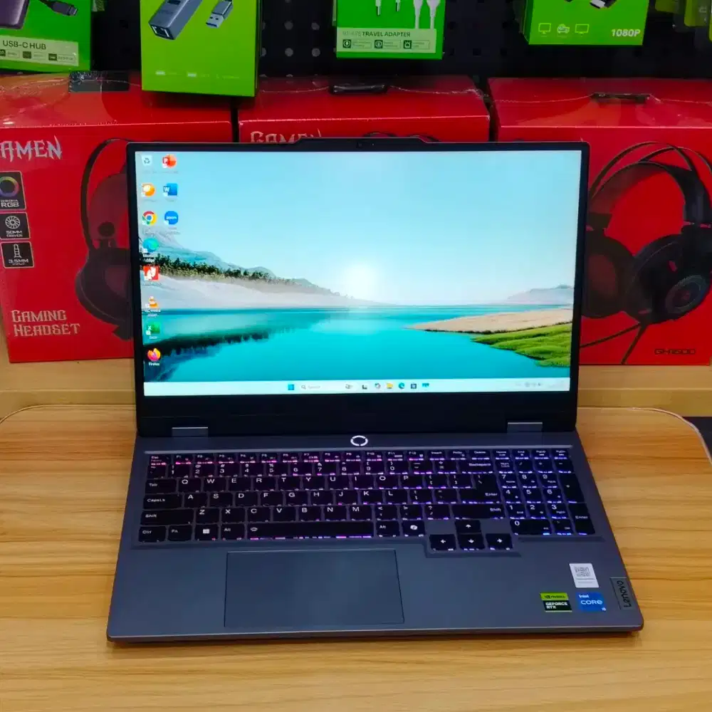 Jual Laptop Lenovo LOQ 15IRX9 Intel i5 Gen 13 RAM 16GB RTX 3050 Gress