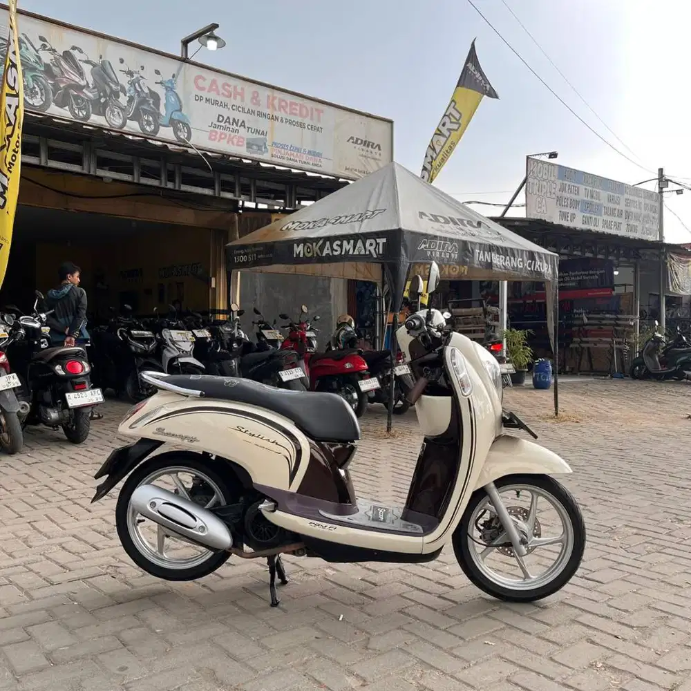 HONDA SCOOPY STYLISH 2017 SECOND LIKE NEW