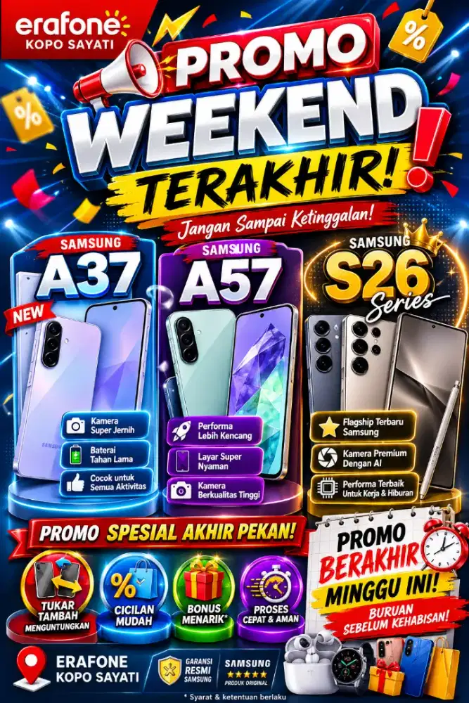 PROMO TERBAIK SAMSUNG A37 & A57