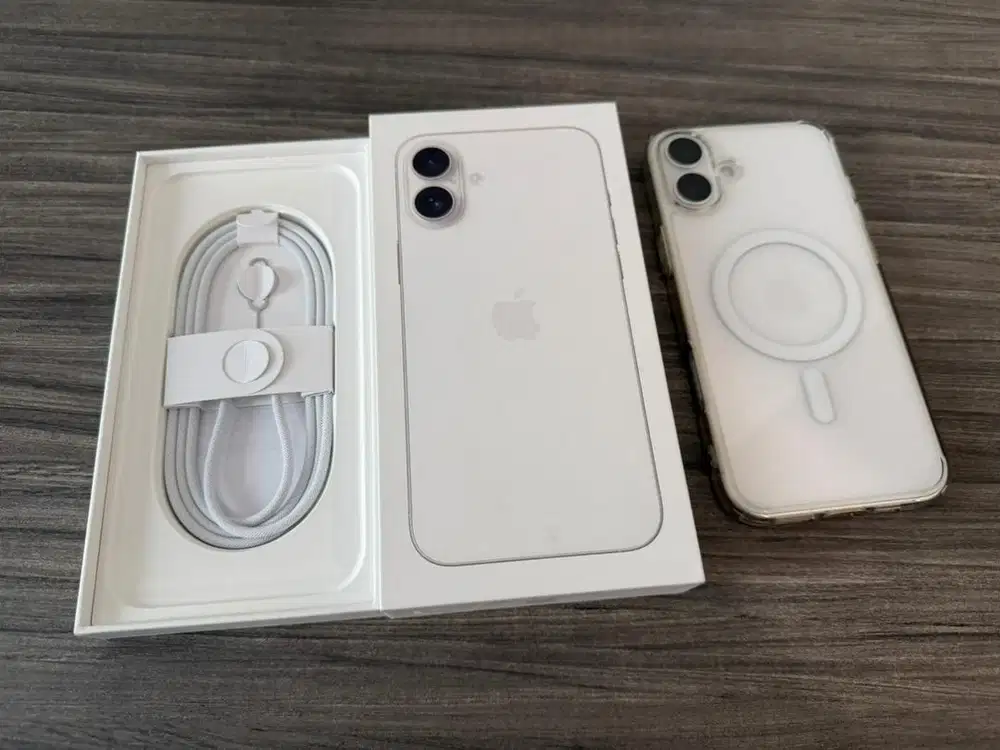 Iphone 16 Plus 256GB White Beacukai