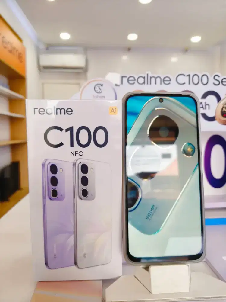 REALME C100 NFC TAHAN AIR BATRAI 8000 BISA POWERBANK COD TUKAR TAMBAH