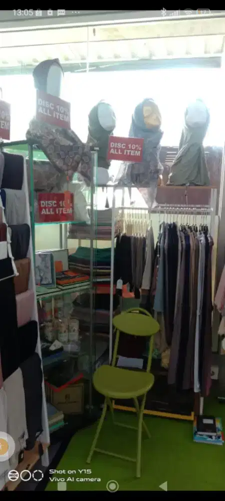 Over usaha jualan daster &  jilbab