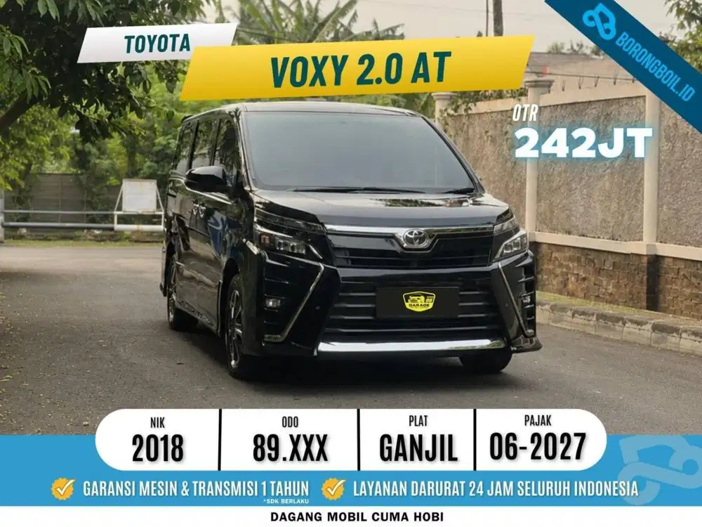 Toyota Voxy 2.0 At 2018 Bensin