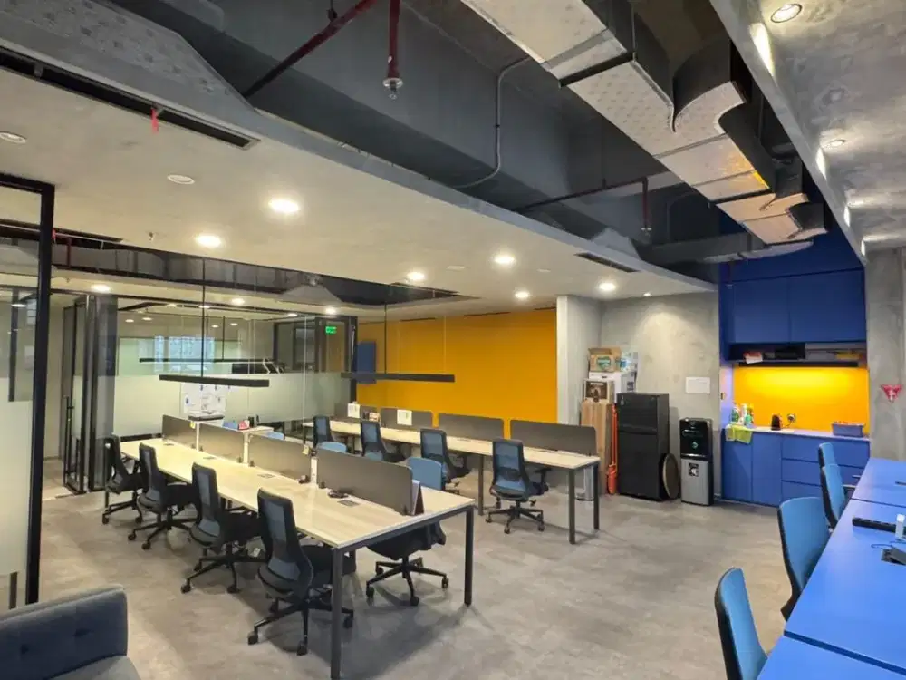 Sewa Kantor 133 m2 di Prosperity Tower SCBD Furnish Siap Huni