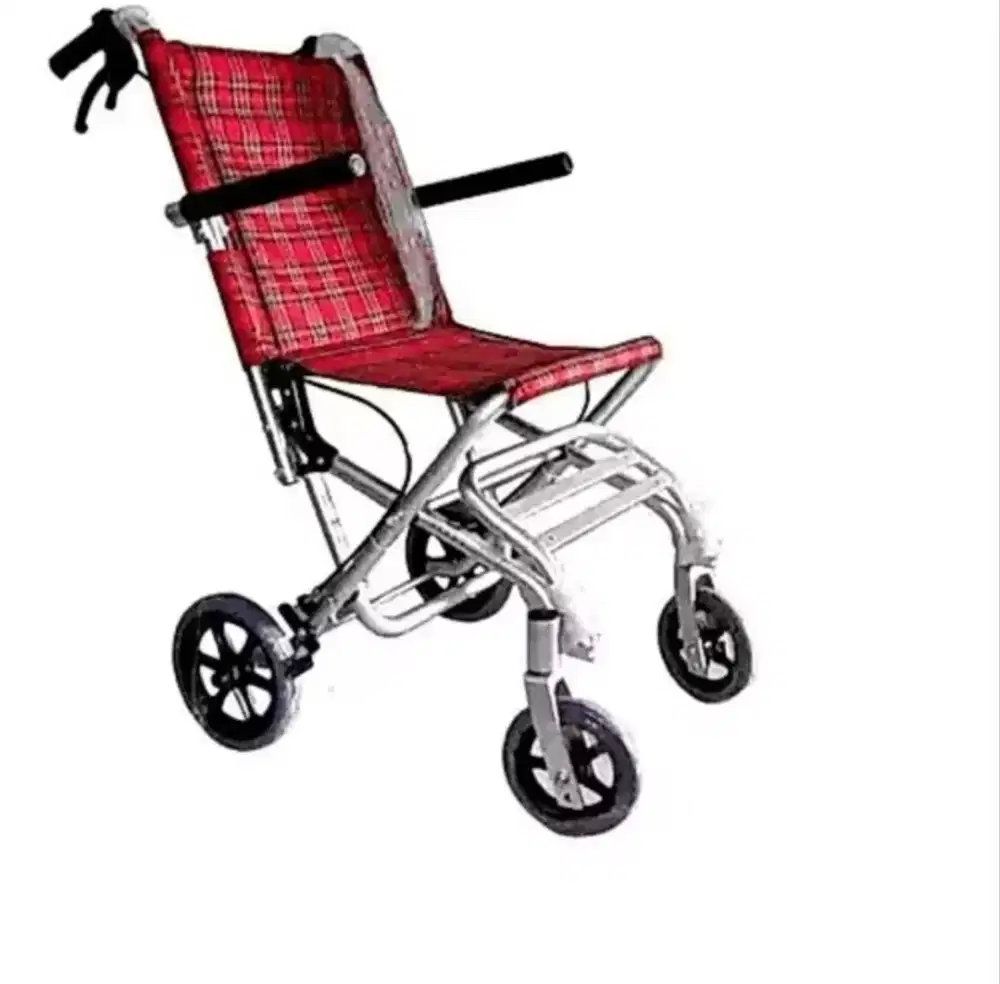Kursi Roda Sellaco Warna Merah (Pre Loved)