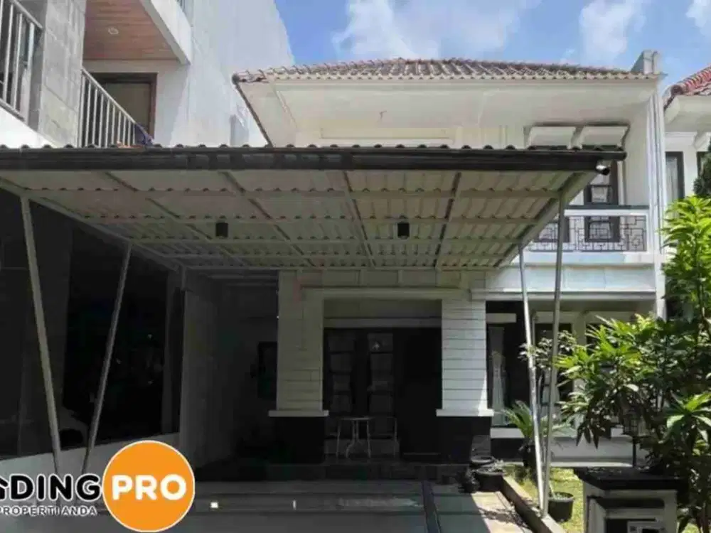 Turun harga Jual rumah atap bajaringan minimalis modern style. Legenda Wisata Cibubur.