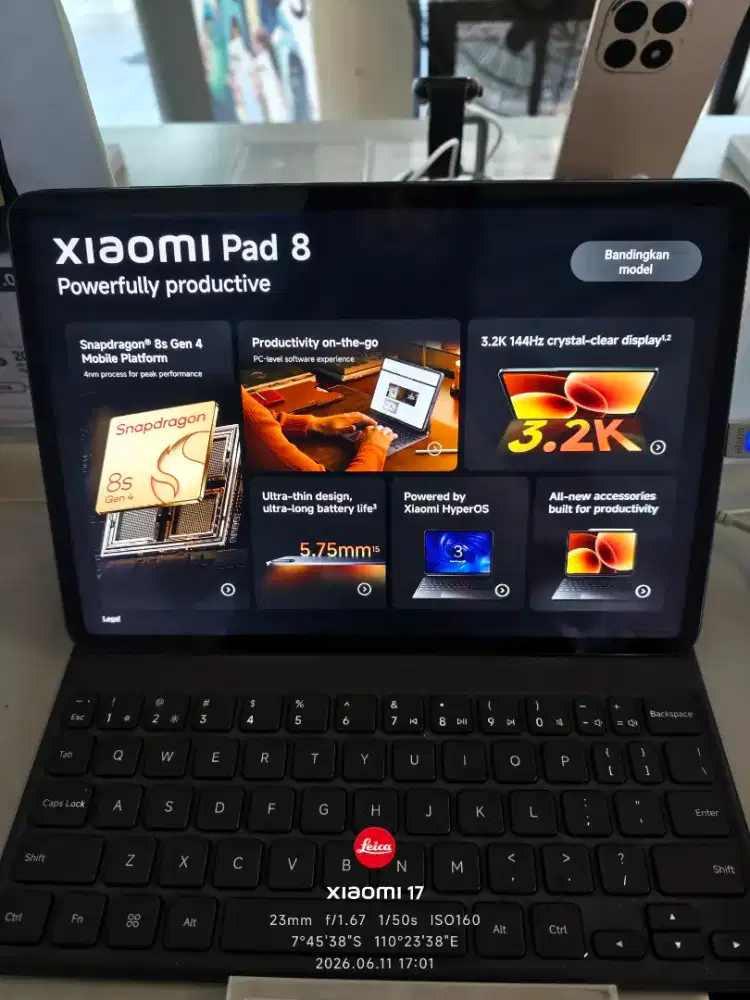 Promo Xiaomi Pad 8 8/256gb
