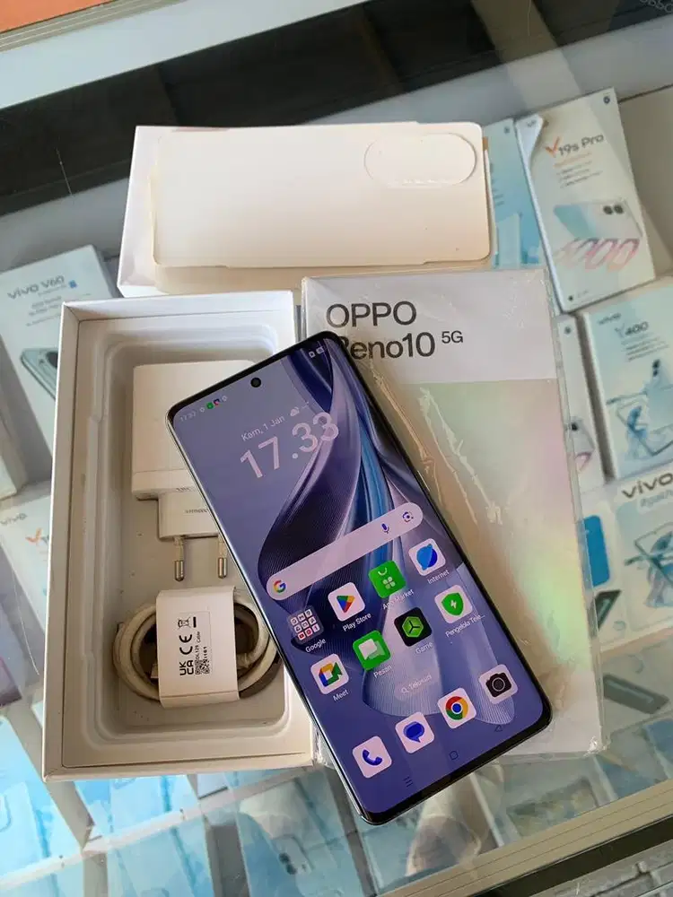 Oppo Reno 10 5G 8+8/256 Lengkap original nominus