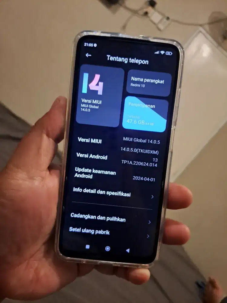 redmi 10 Ram 4/64