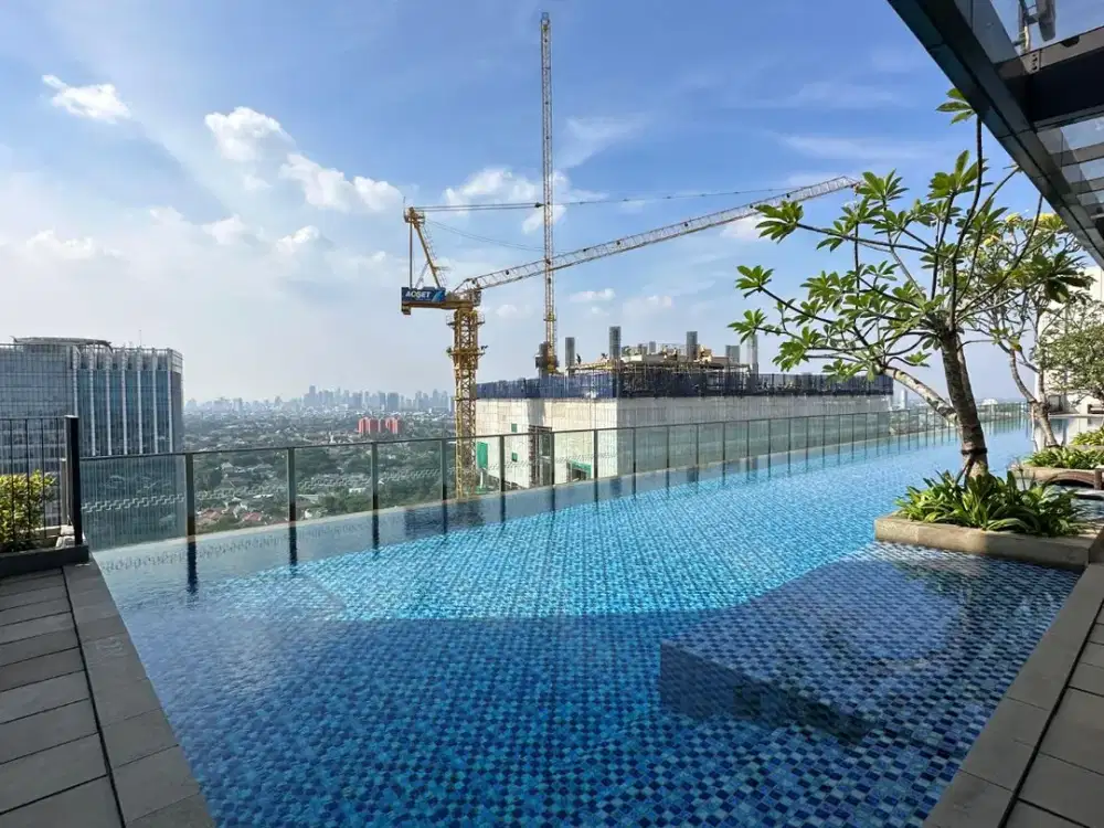 jual cepat apartemen furnish lantai 1 di arumaya lebak bulus