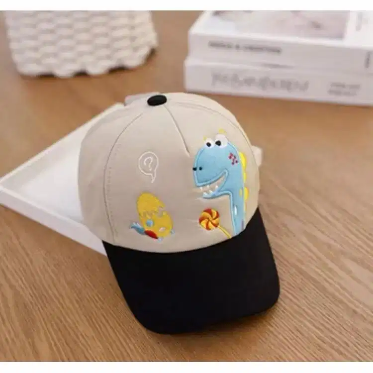 Topi Anak Baseball Dinosaurus Dino Lolipop Impor Keren