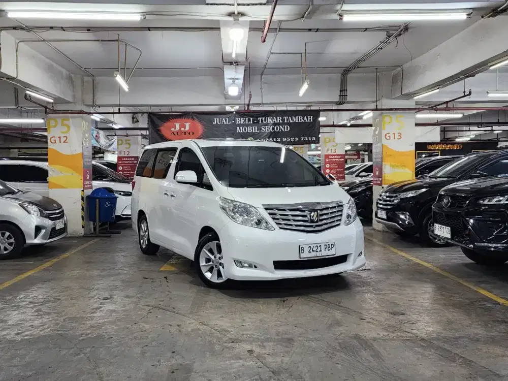 TOYOTA ALPHARD 2.4 G PREMIUM SOUND 2011