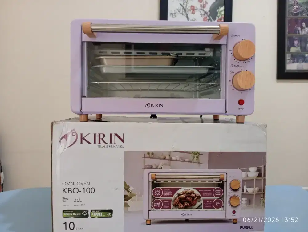 OVEN KIRIN BARU KBO 100 400 WATT