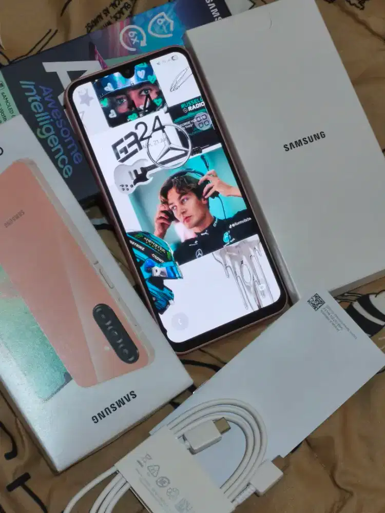 Jual Samsung Galaxy A26 5G RAM Plus 16Gb/256 full set 3,6jt nego tipis