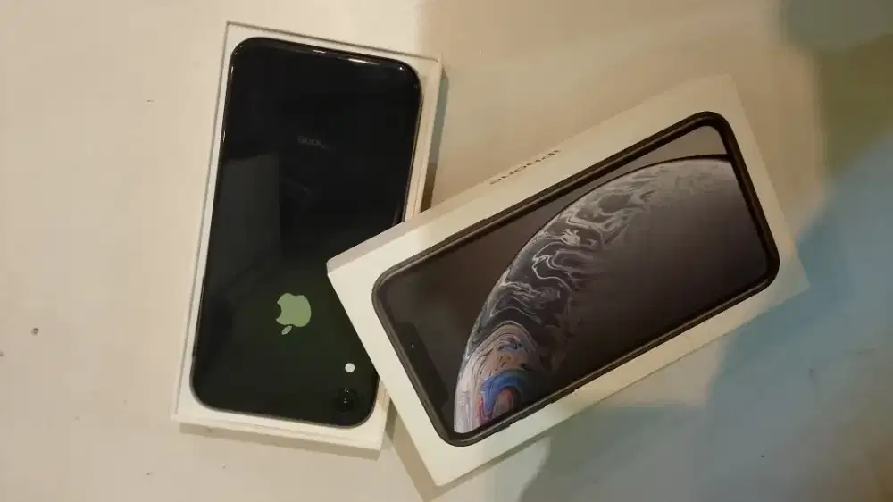 Jual iPhone xr iBox 128gb hitam