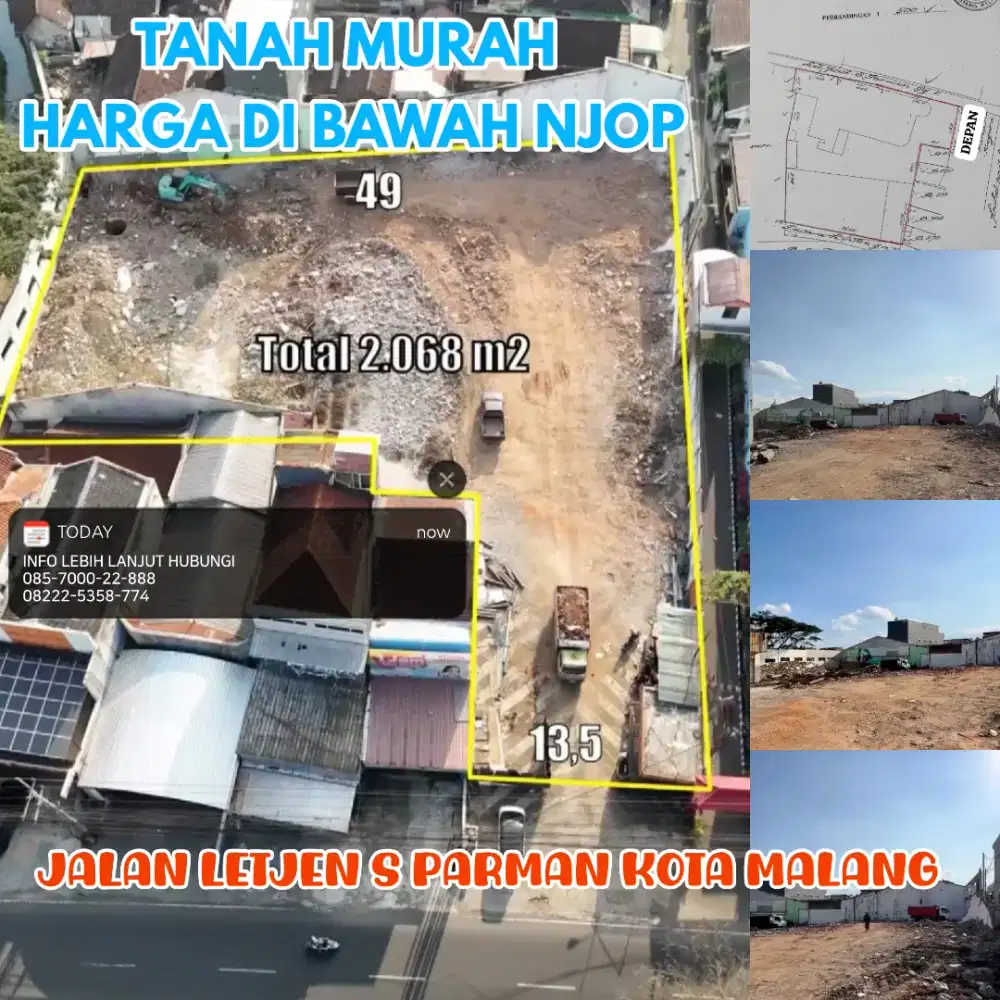 Tanah strategis murah
