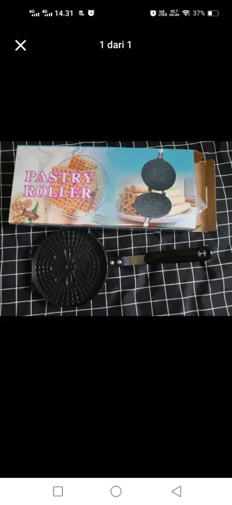 cetakan wafell/ kue semprong