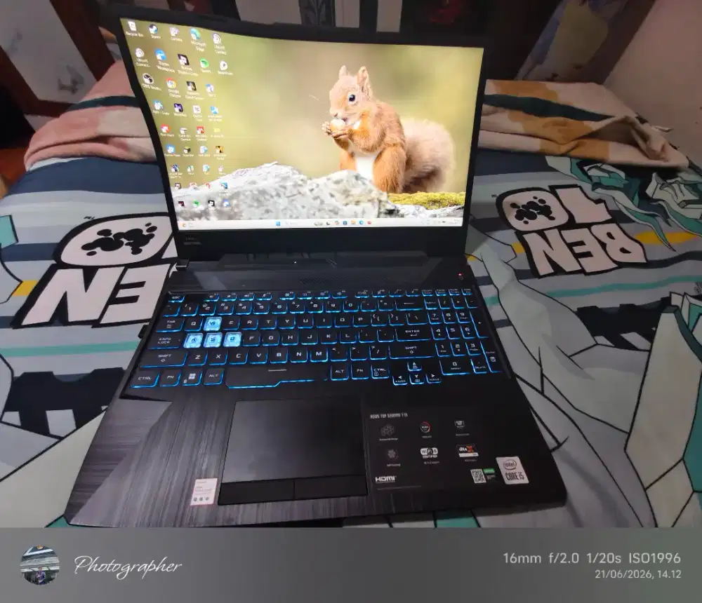 Jual laptop ASUS TUF Gaming F15 FX506LH