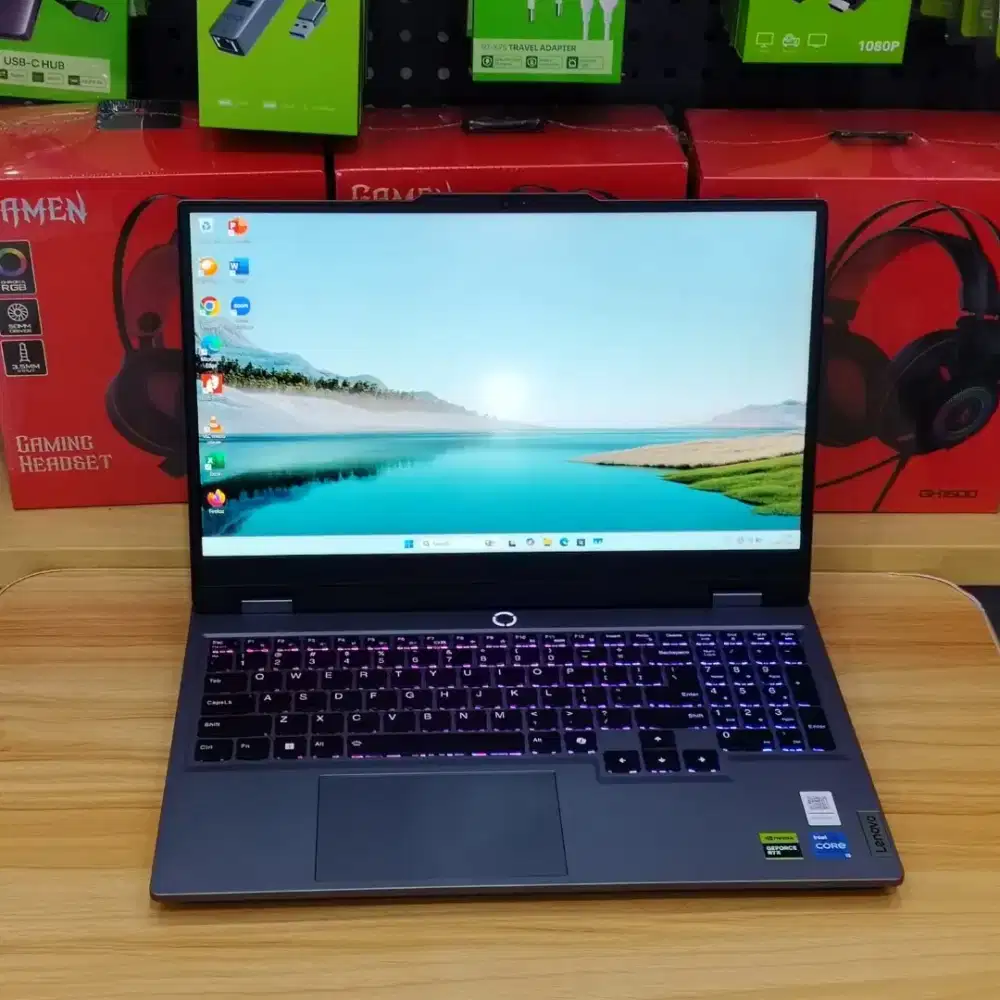 Jual Laptop Lenovo LOQ 15IRX9 Intel i5 Gen 13 RAM 16GB RTX 3050 Gress