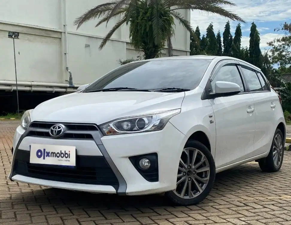 TDP 8, JT Toyota Yaris 1.5 G Bensin-AT Putih 2017