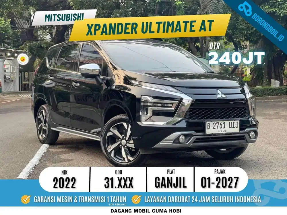 TERMURAH!!XPANDER ULTIMATE AT 2022 HITAM FAVORIT
