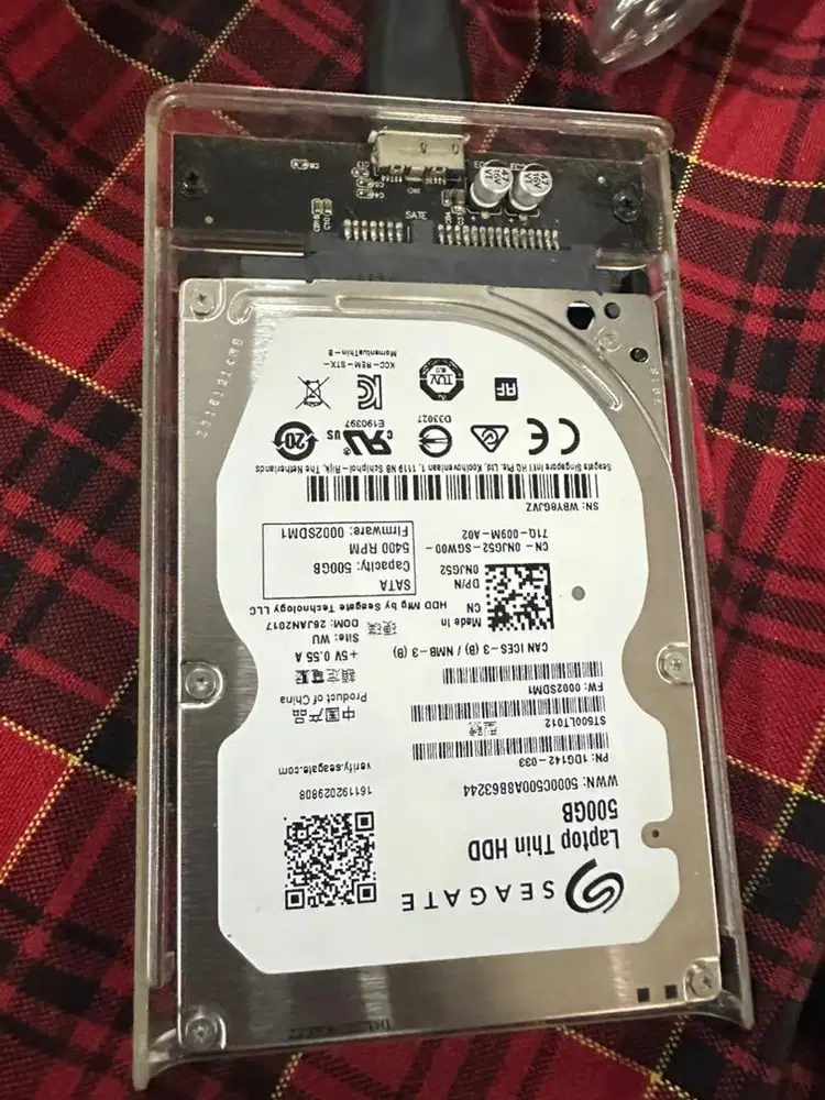 Hdd laptop 500GB seagate