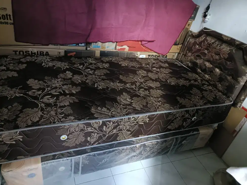 Springbed bekas pakai 6bulan saja