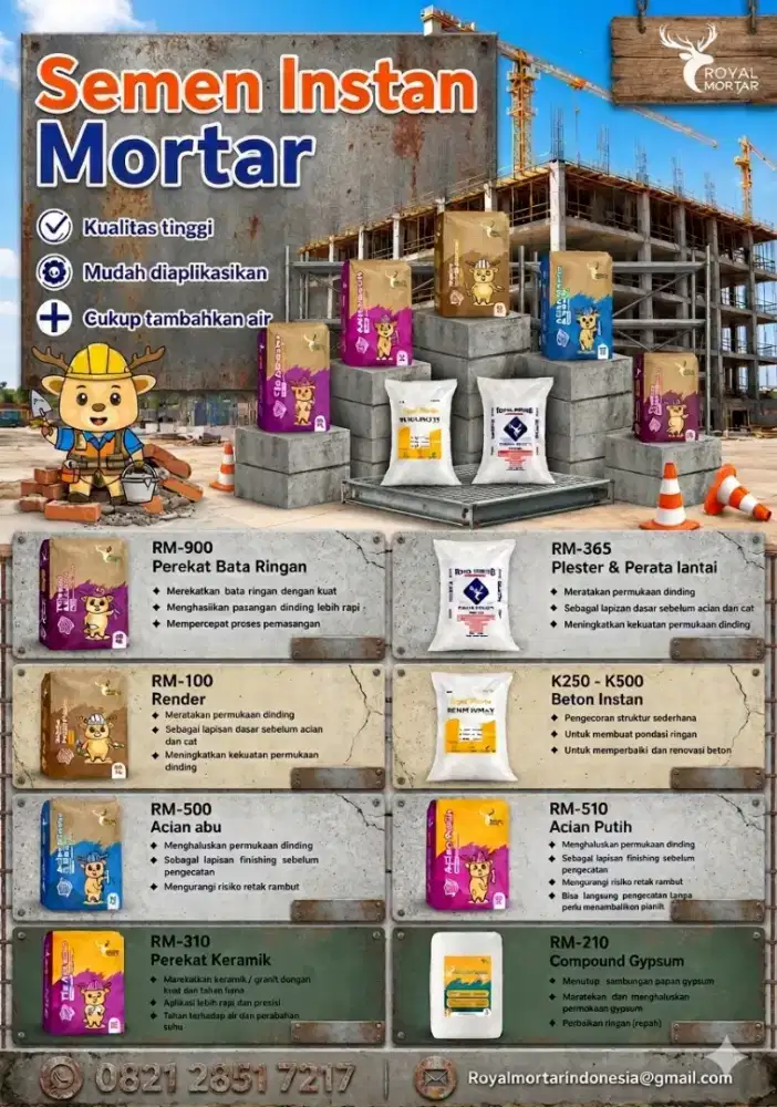 Semen Royal Mortar