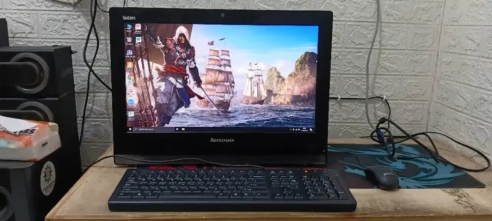 PC AIO Lenovo ThinkCentre Office Sekolah Kasir Siap Pakai