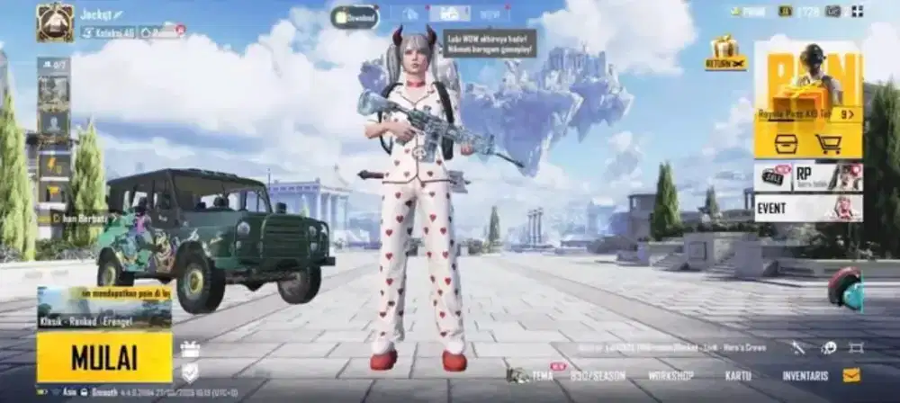 JUAL BELI AKUN PUBG MOBILEE