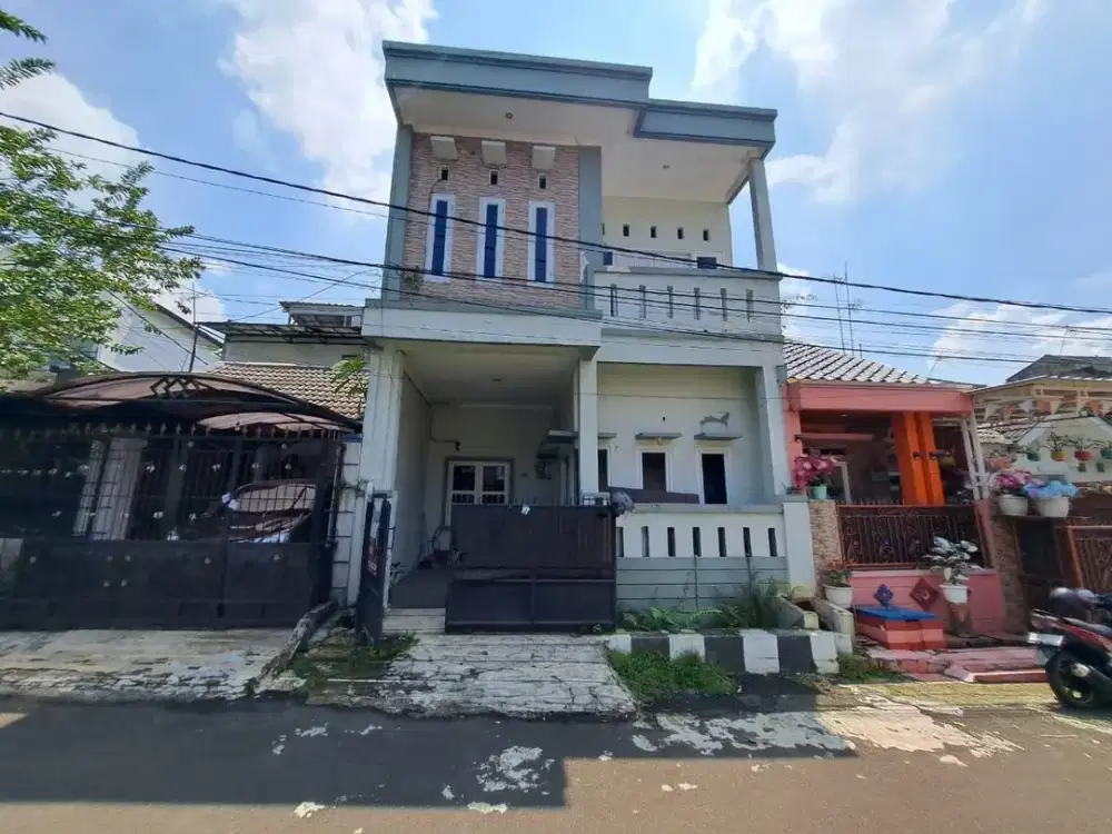 RUMAH 2 LANTAI MURAH DI PERUMAHAN PERMATA DEPOK, 5 MENIT STASIUN CITAYAM
