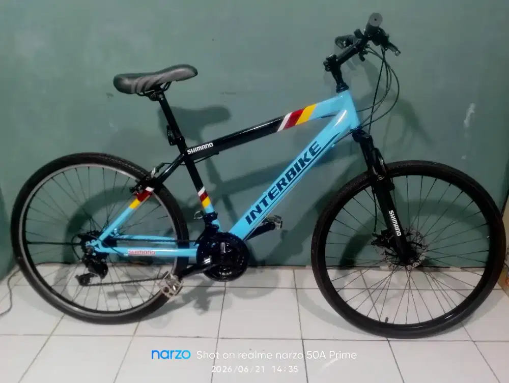 Sepeda interbike size 26 siap pakai