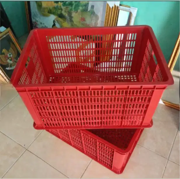 Keranjang Industri 80 liter (Merah & Biru)