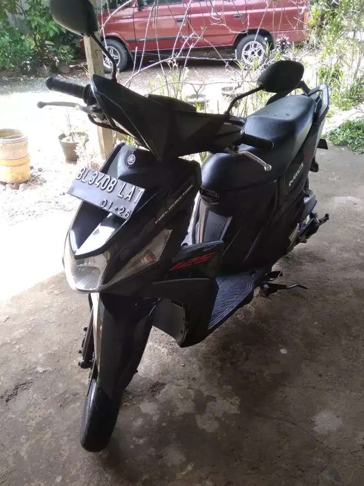 Mio tahun 2016 warna hitam