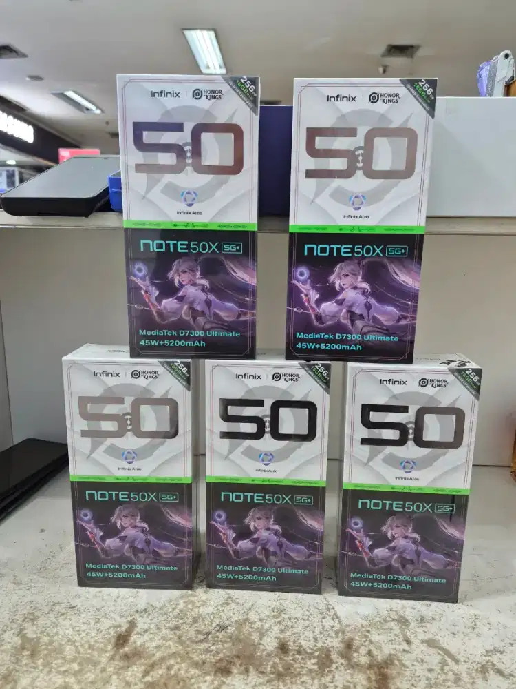 Infinix Note 50x 5G 8/256gb Baru