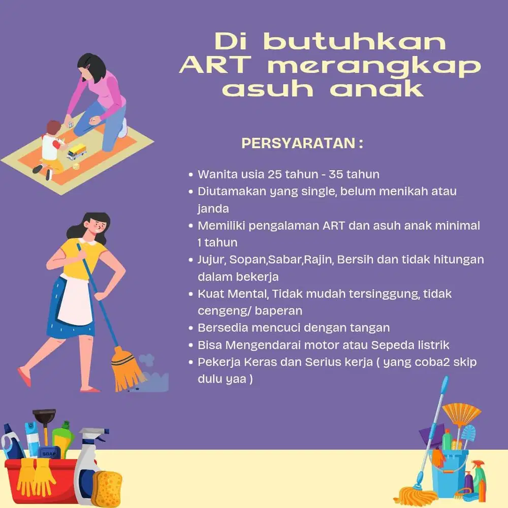 Art merangkap asuh anak