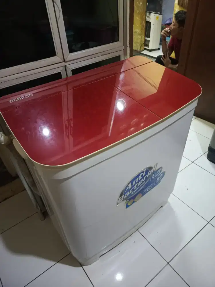 Mangga mesin cuci merk denpo kap 10kg normal siap pakai