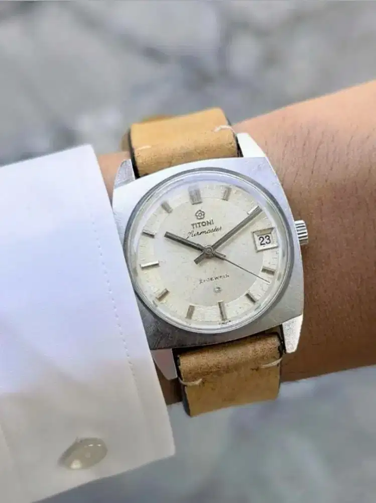 Jam Titoni Airmaster Swiss Made matic original