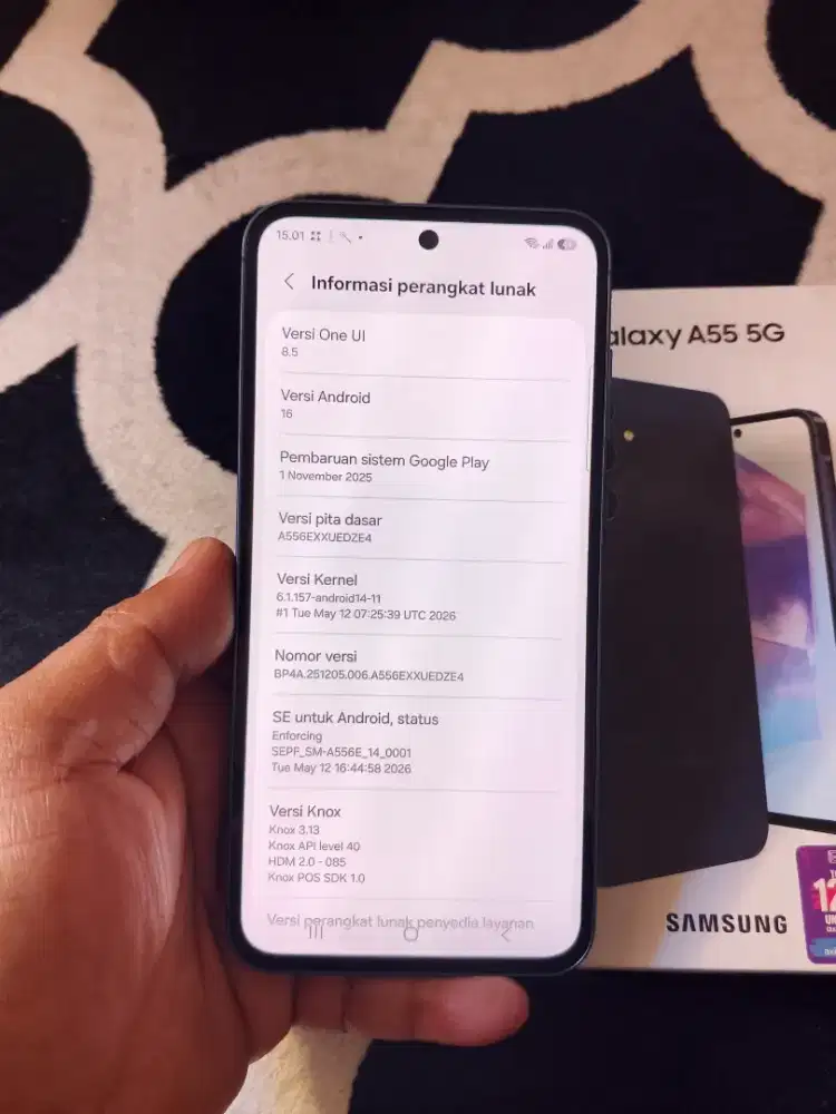 Samsung a55 ram 8/256
