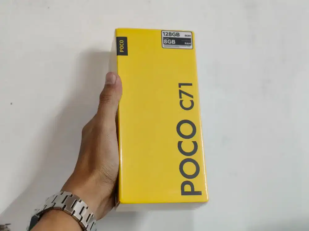 Poco C71 4/128GB Promo Murah