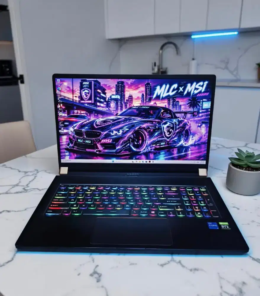 Laptop Gaming MSI STEALT NVIDA RTX Core i7 SSD 1TB RAM 16Gb VRAM 6Gb