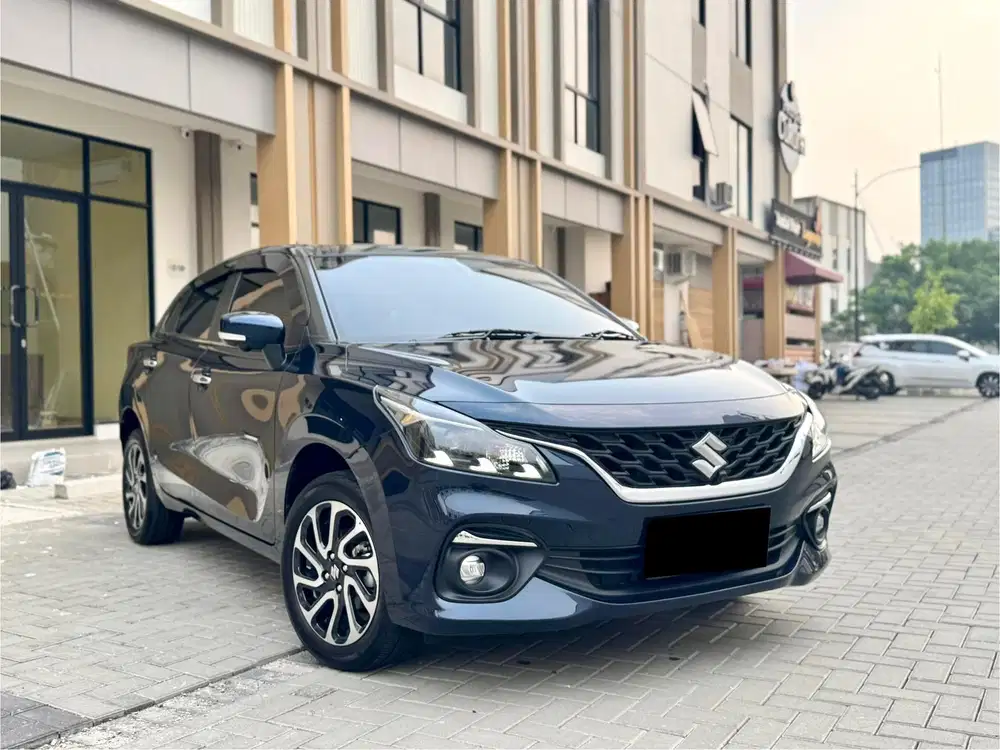(KM 27 RIBU) Suzuki New Baleno HB Facelift Biru 2024 LIKE NEW