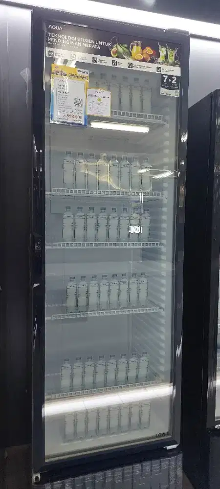 Freezer Showcase Aqua 396L Kredit DP 0 Langsung ACC