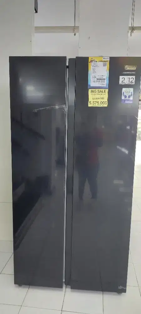 Kulkas SBS Midea Kredit Dp 0 Bunga 0% Langsung ACC