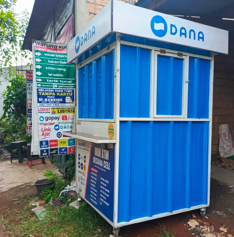 booth kontainer konter / lain