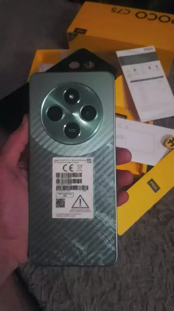 Poco c75 no minus ram 6/128gb ori